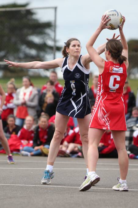 The Standard photographer Amy Paton captured the action from the Reid Oval court as Dennington defeated Allansford in the WDFNL preliminary final.