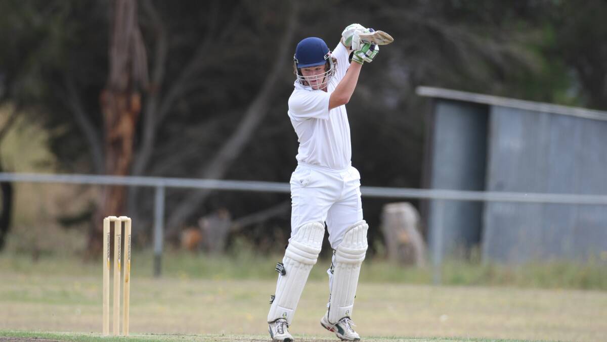 QUICK GAME: Wangoom opening batsman Jethro Serle is hoping his side can secure a fast win against Grassmere.