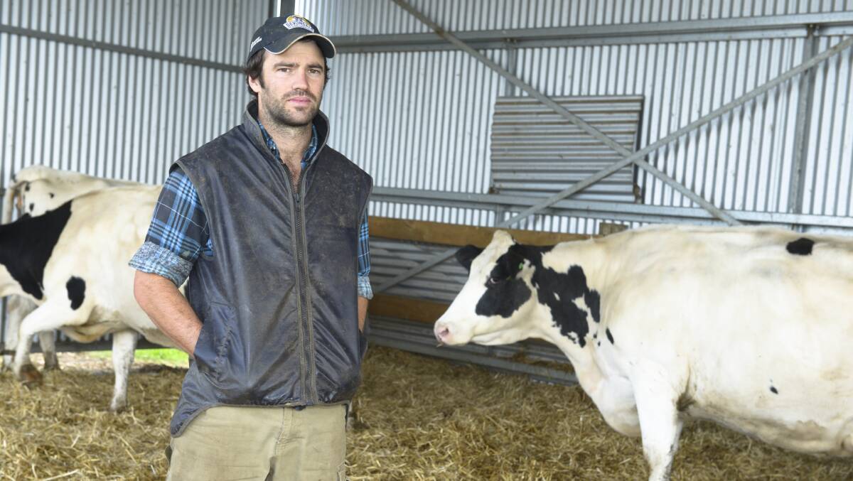 Scholar: Dairy farmer Liam Ryan of Grassmere is among those to receive a Gardiner Foundation scholarship. 