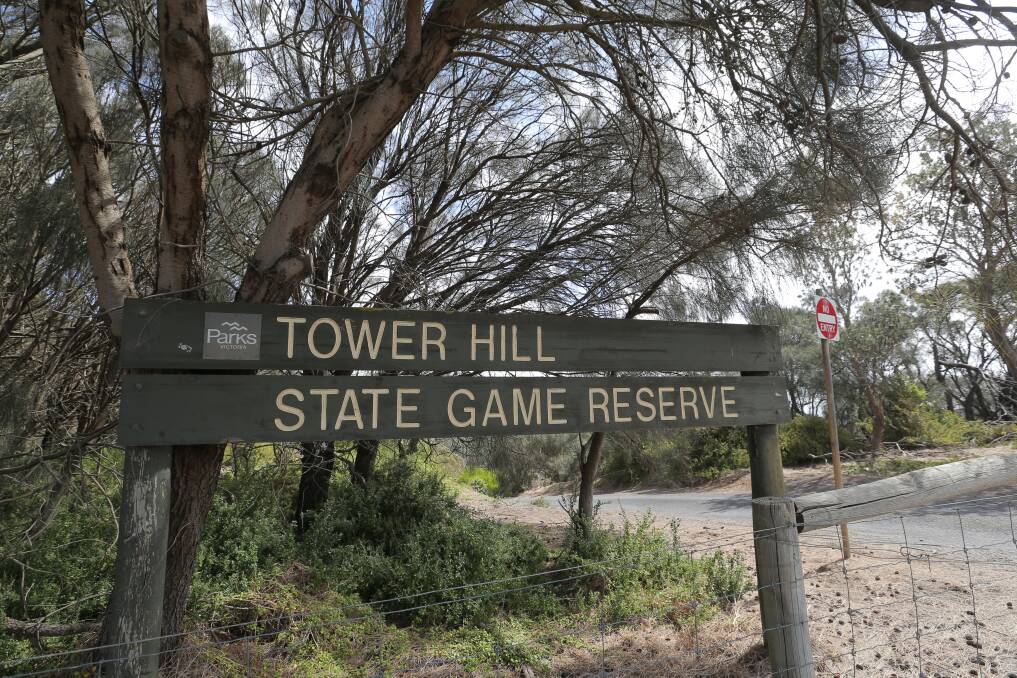 Tower Hill is a state game reserve where duck hunting is allowed during certain hours.