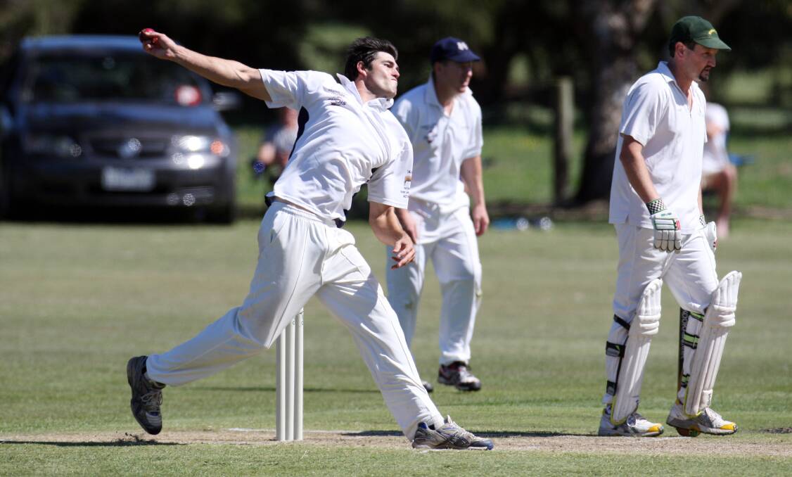 STRIKE BOWLER: Mortlake captain and all-rounder Todd Lamont collected four wickets in each of the Cats' opening two Twenty20 clashes last weekend.
