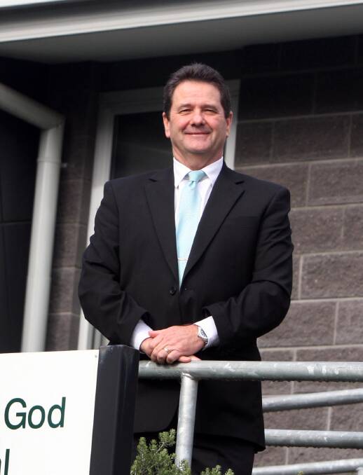 SNAP: St John of God Health Care Warrnambool CEO Trevor Matheson. 
