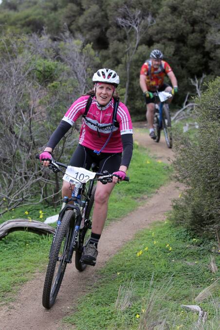 RETURN: Riders make their way through the Thunderpoint mountain bike track. The TP 180 will return this season as the Warrnambool Mountain Bike Club reopens its track for events.