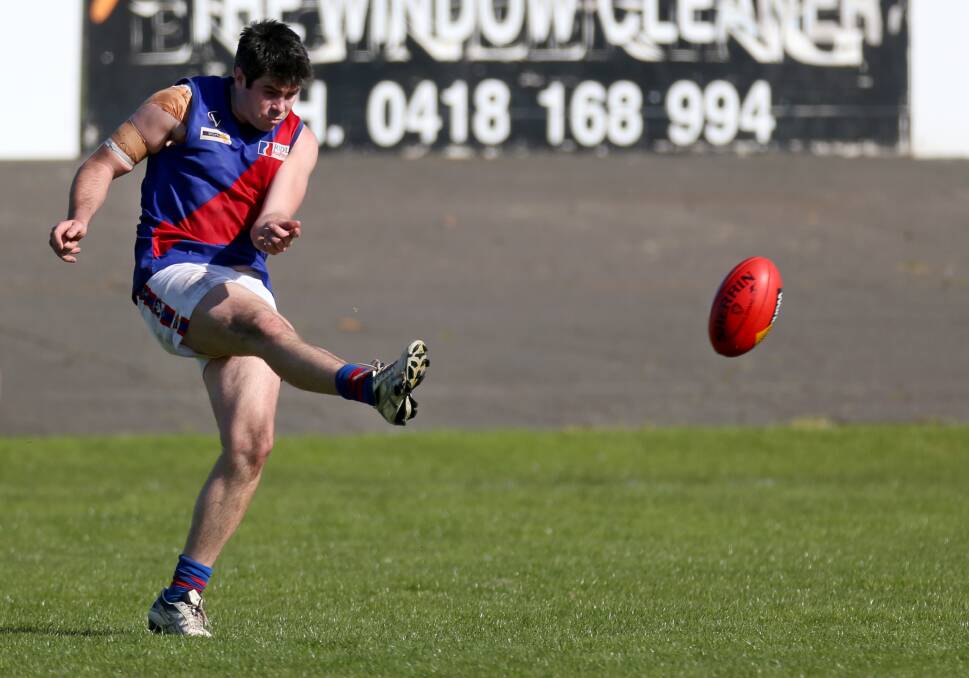 BOUND FOR BLOODS: Terang Mortlake star Steve Staunton will return to Terang Recreation Reserve next season. He has been living in London the past two years.