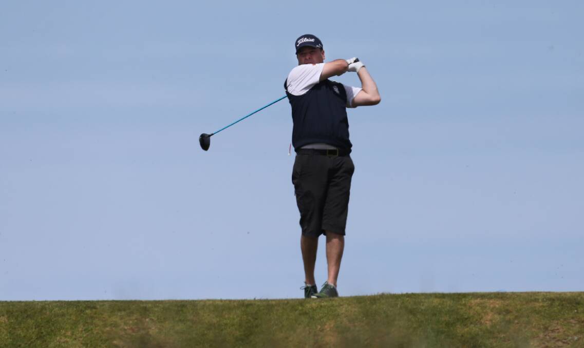 IN THE HUNT: Rod Keane is tied for the lead heading into the final round of the Port Fairy Golf Club men's championship.