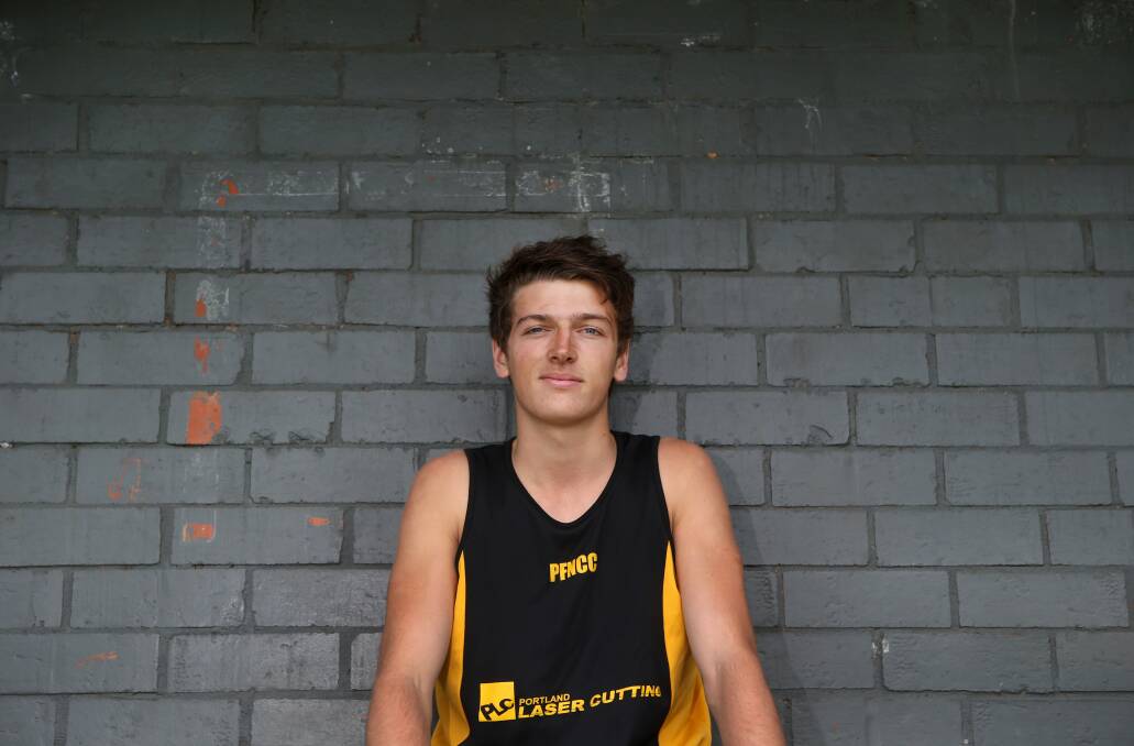 ON TRACK: Portland Tigers' Lochie Huppatz has made the North Ballarat Roosters' list. Picture: Amy Paton