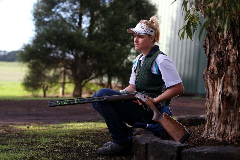 HOLDING HER HEAD HIGH: Bookaar trap shooter Penny Smith is disappointed to miss Commonwealth Games selection. The 2020 Olympics are in her sights.