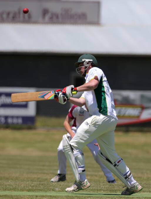 IN FORM: Bookaar batsman Rohan Symes is leading all run scorers in South West Cricket so far this season. Picture: Rob Gunstone