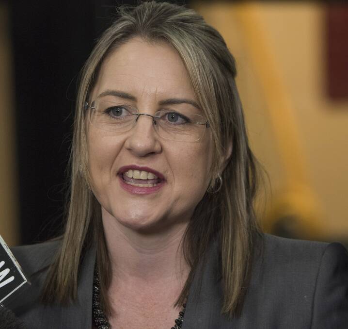 On the move: Public Transport Minister Jacinta Allan has taken a small but significant step forward in improving Warrnambool's train service.