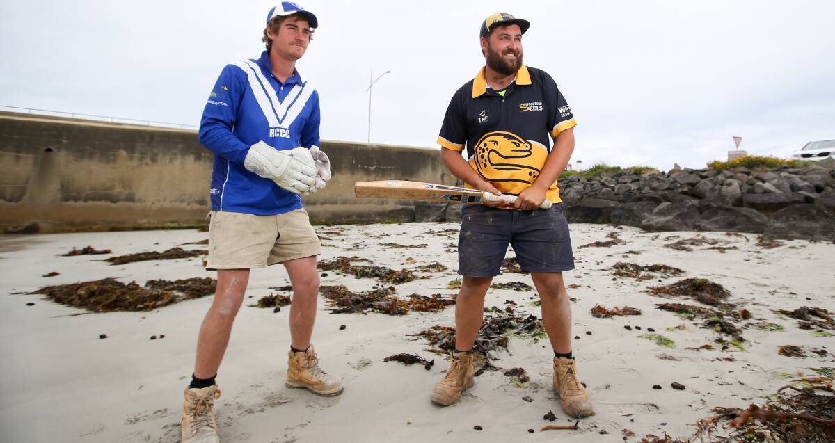 CHALLENGER AND CHAMPION: Russells Creek captain Cam Williams and Woodford captain Nick Butters are striving to lead their teams to victory. Picture: Amy Paton