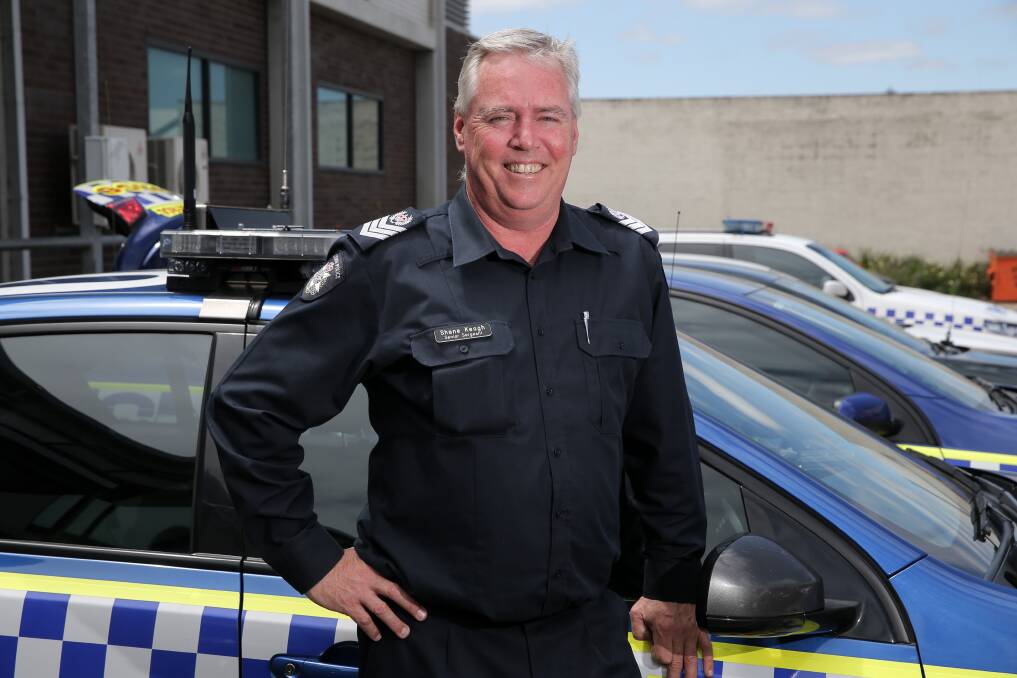 Warrnambool police Senior Sergeant Shane Keogh. Picture: Rob Gunstone