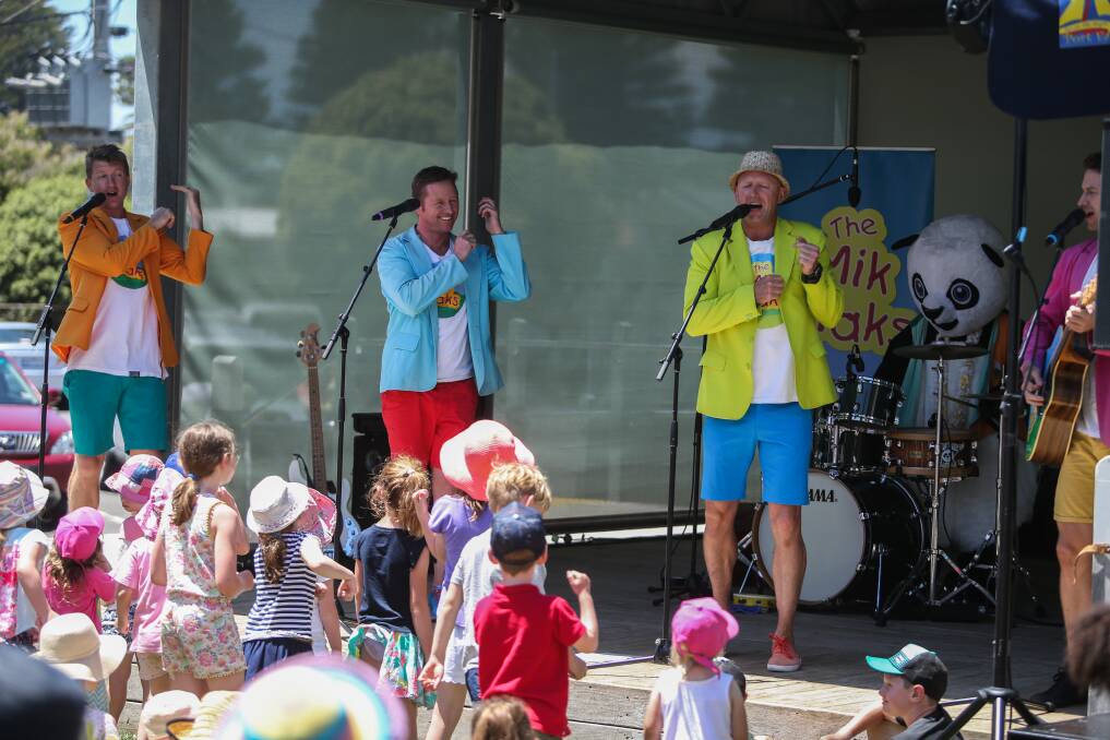 IN TUNE: The Mik Maks will entertain children and parents at Heywood's Wood, Wine & Roses Festival on Saturday. It will be the 25th staging of the annual event which attracts thousands of people. 