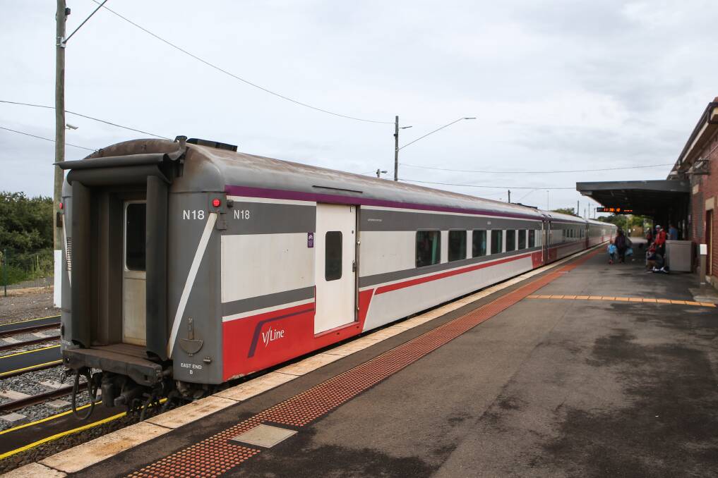 Lagging: V/Line blamed one of the state's hottest Januaries on record for slower Warrnambool line trains.