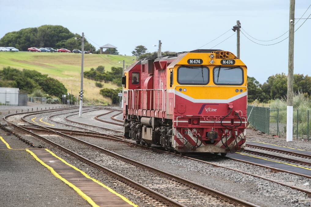 Back on track: Passenger rail services could return to Hamilton for the first time since the early 1980s, Wannon MP Dan Tehan says. Picture: Amy Paton
