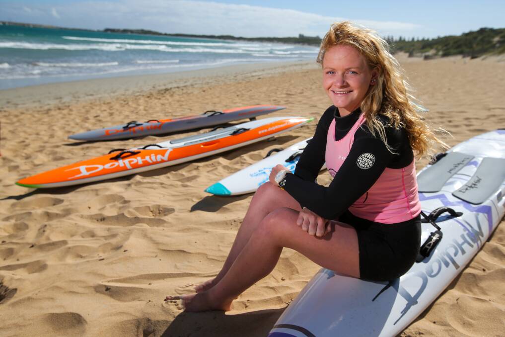 TEAM VIC: Jane McMeel is one of three athletes from Warrnambool Surf Lifesaving Club competing for Victoria in Adelaide. Picture: Rob Gunstone