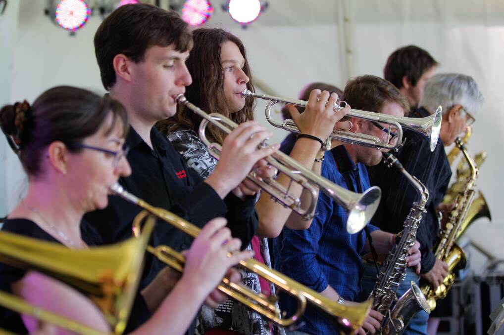 BLOWN AWAY: The Warrnambool City Jazz Band are among the acts taking part in the band's section of the City of Warrnambool Eisteddfod.  