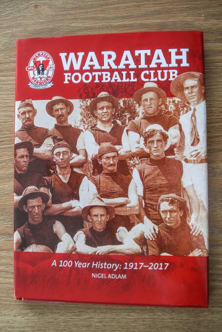 HISTORY BOOKS: NTFL club Waratah brought up its centenary this year. Picture: Amy Paton