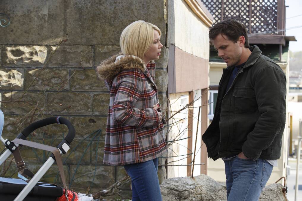 AWARD WINNER: Michelle Williams, left, and Casey Affleck in a scene from Manchester By The Sea. Picture: Claire Folger/Roadside Attractions and Amazon Studios via AP