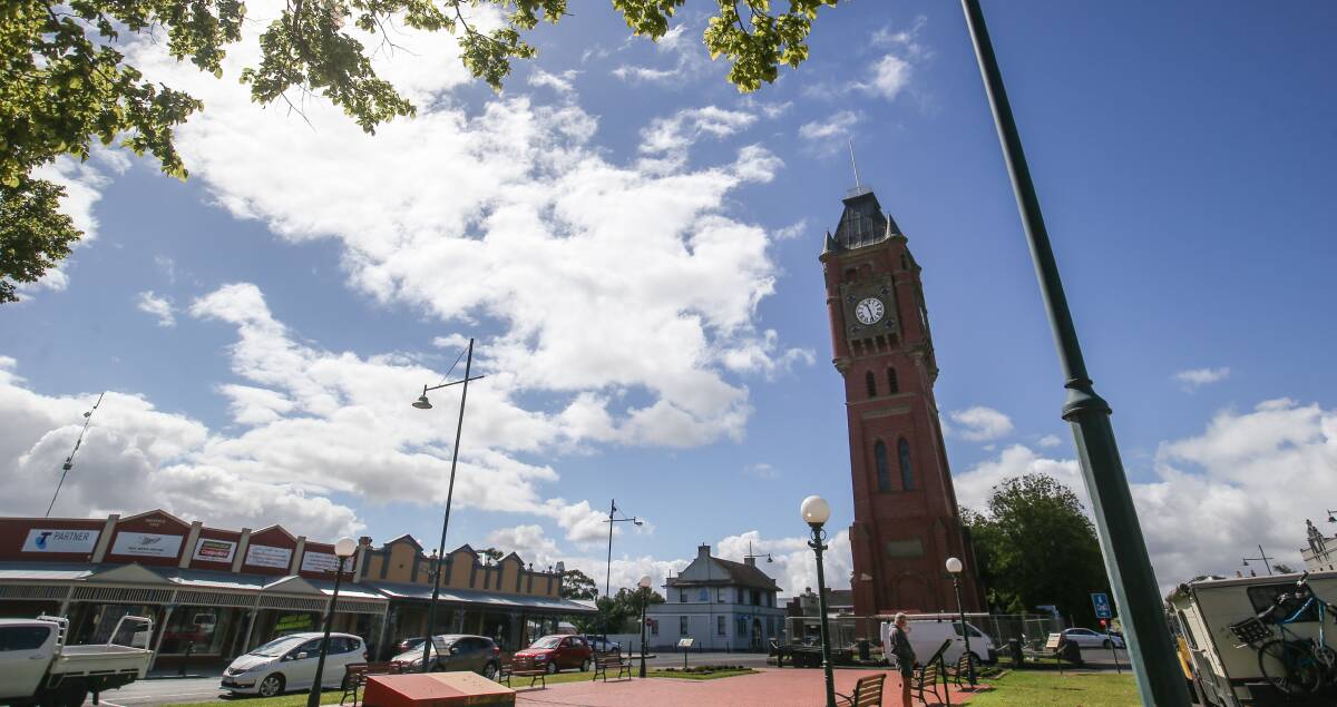 Historic icon: The Camperdown clock tower will be improved through conservation work with $200,000 granted by the state government. Picture: Amy Paton