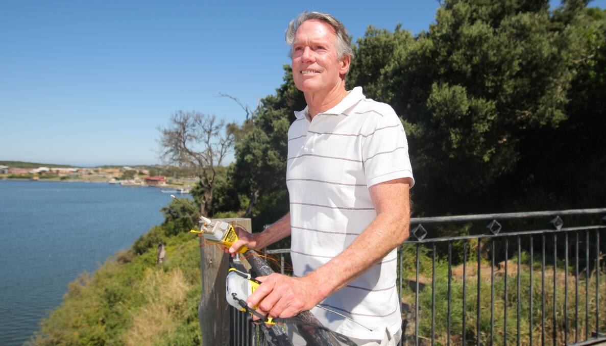 Thankful: Warrnambool resident Clark Smock praised all volunteers and professionals involved in rescuing him after a boat ordeal. Picture: Morgan Hancock