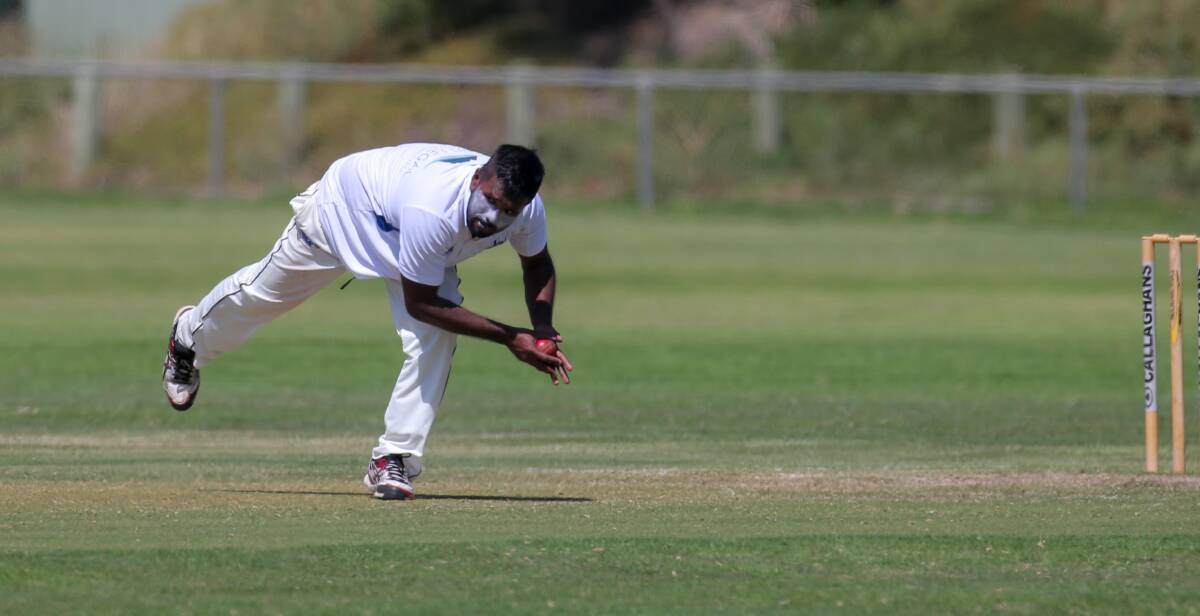 STEP UP: Russells Creek bowler Izzy Yeddehinge fields. Yaddehige's teammates have been urged to post more runs. Picture: Rob Gunstone