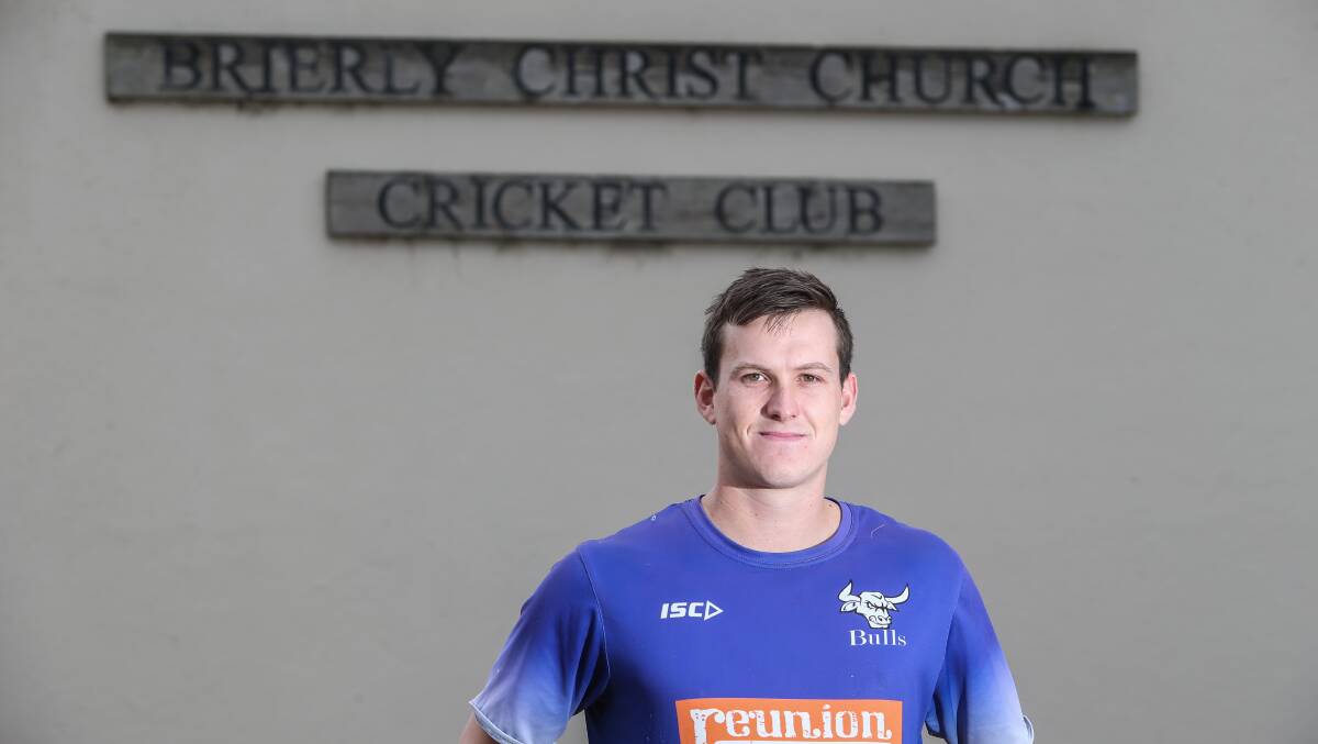 COACHING COUP: Mark Murphy, 24, has returned to Brierly-Christ Church Cricket Club as coach after a three-season stint at East Warrnambool-YCW. Picture: Amy Paton