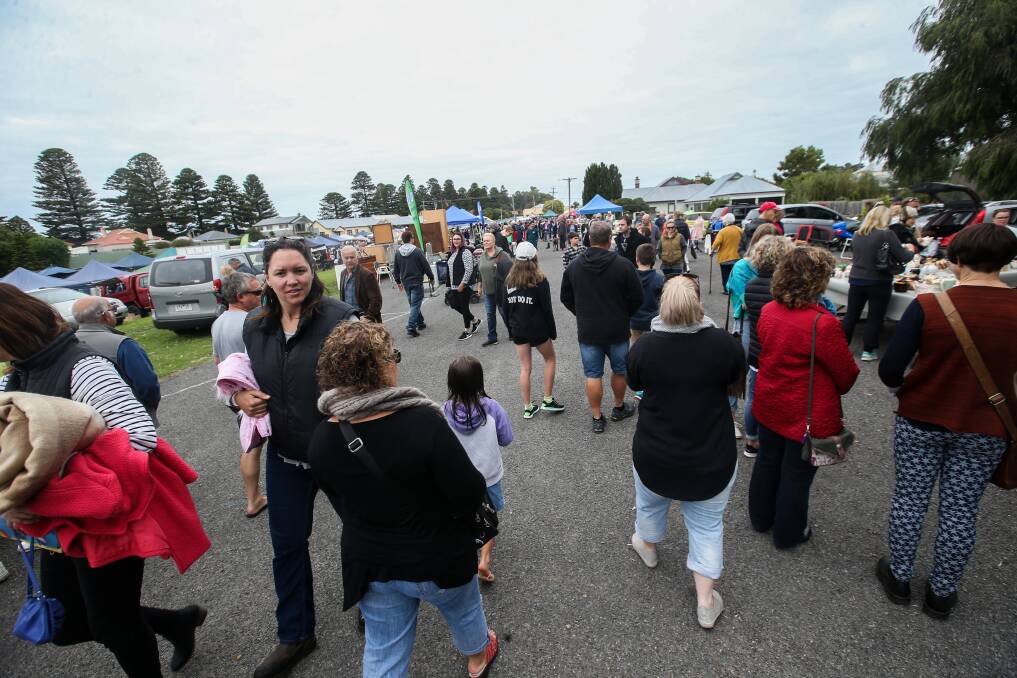 BIG TIME: Port Fairy was buzzing over the Easter weekend, with local business people saying it was the busiest Easter they'd seen. Picture: Amy Paton
