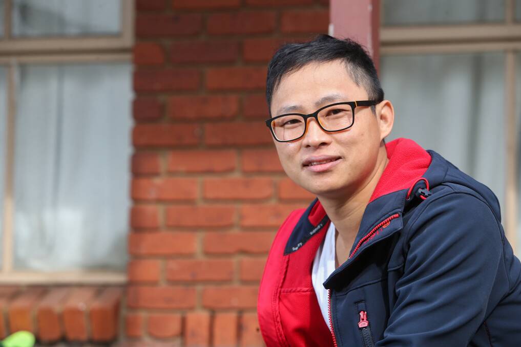LOOKING FOR A CHANCE: Sam Yang, a worker from China, wants to make more friends and feel like he is part of the Warrnambool community. Picture: Amy Paton