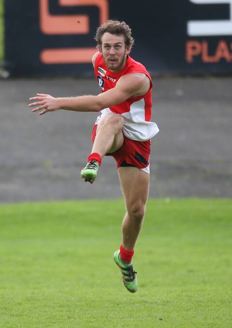 COMMITTED: South Warrnambool's Josh Saunders has re-signed.