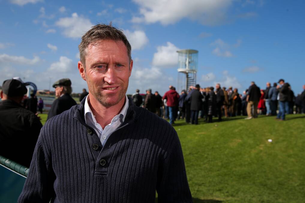 Winner: Warrnambool trainer Patrick Ryan celebrated a win on day one but has his sights set on more success. Picture: Rob Gunstone