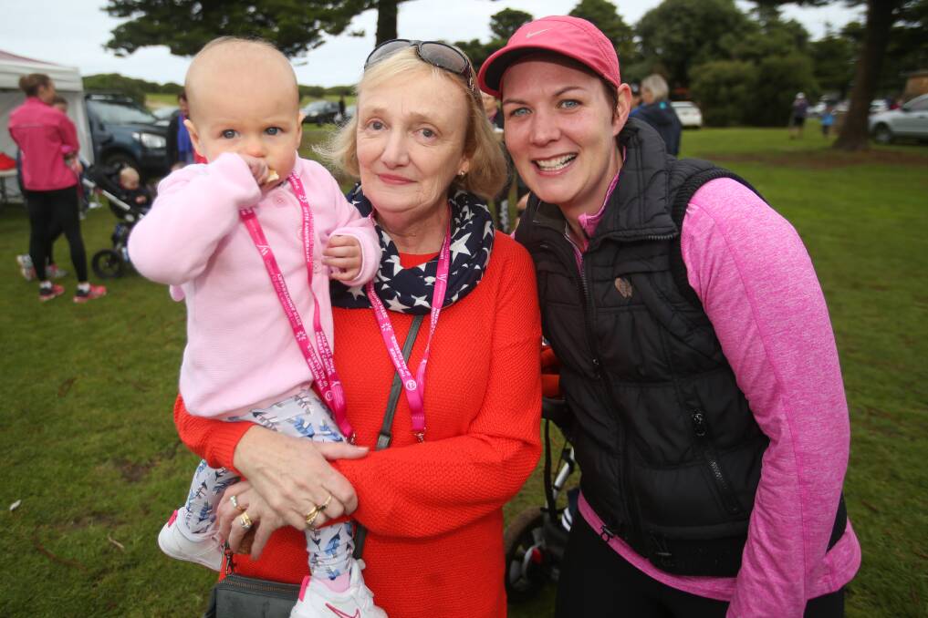 Think pink: Warrnambool is set to host its Mother’s Day Classic at Lake Pertobe on Sunday. The annual event is a nation-wide community-based walk/run that raises funds for breast cancer research.