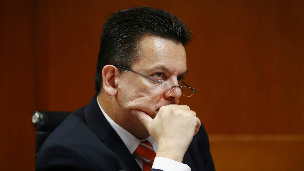 The one-off payments for energy bills are part of a deal the federal coalition did to gain the support of Senator Nick Xenophon, pictured, and other members of the Nick Xenophon Team to support cuts in company tax. 