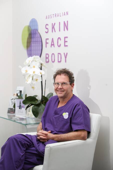 Warrnambool Skin Face and Body's Dr Ian Holten. Picture: Amy Paton