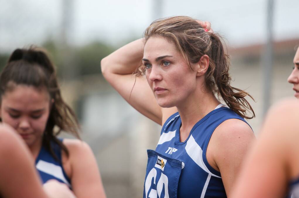 Family first: Former Blues coach Emma Cust will focus on her family next season and has given her tick of approval for Raewyn Poumako. Picture: Amy Paton