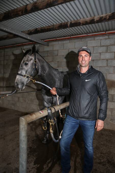 QUIETLY CONFIDENT: Warrnambool trainer Symon Wilde hopes jockey Craig Williams can deliver him a win at Moonee Valley. Picture: Amy Paton