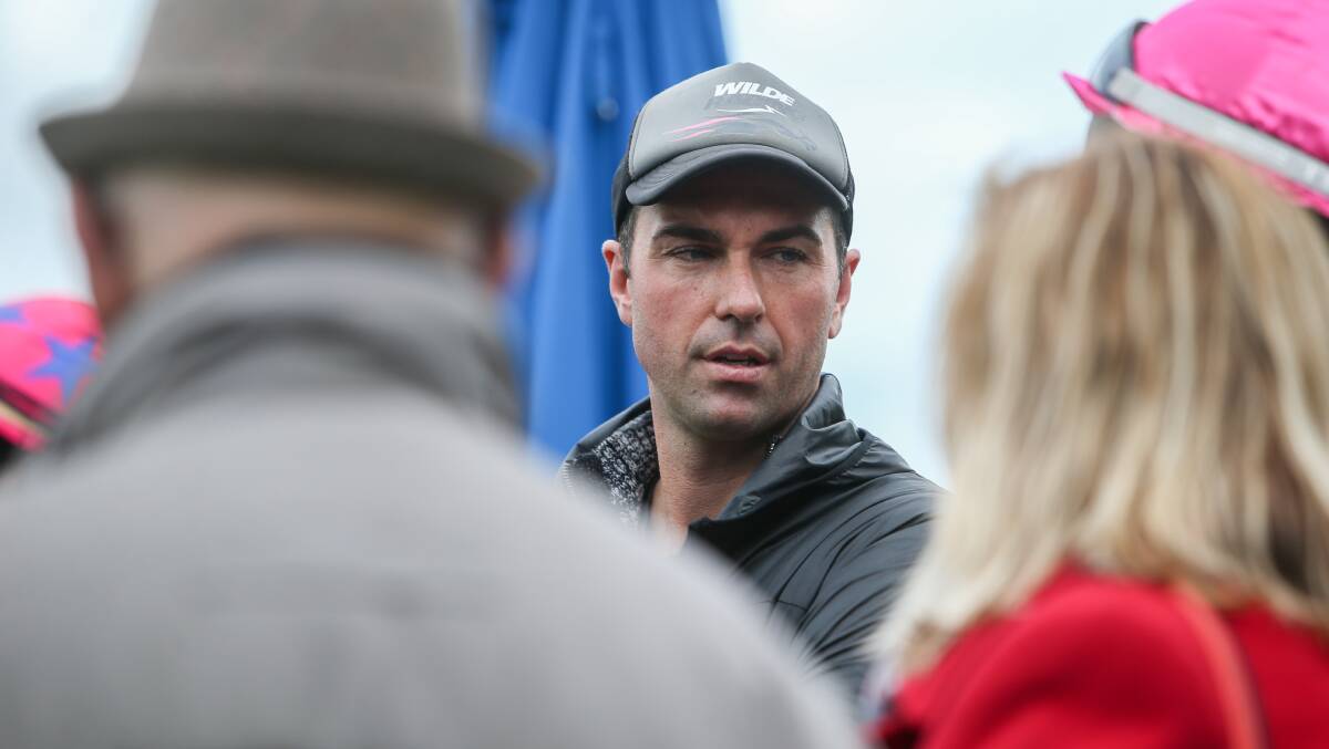BUOYANT: Warrnambool trainer Symon Wilde's Cape Sounion defeated his stablemate Florida Pearl to win a benchmark 64 race on Wednesday. Picture: Amy Paton