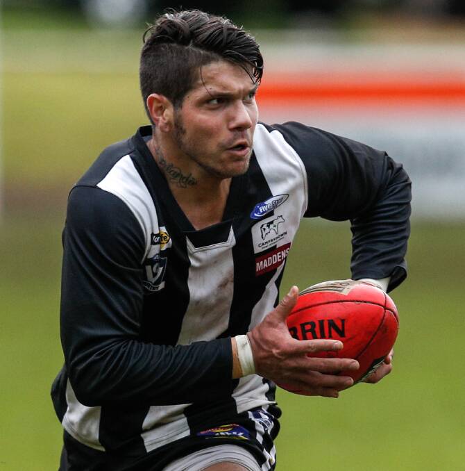 ROOSTER'S CROW: Camperdown recruit and new North Ballarat Rooster Marcus Hamilton will spend a couple of weeks back home in the Northern Territory.