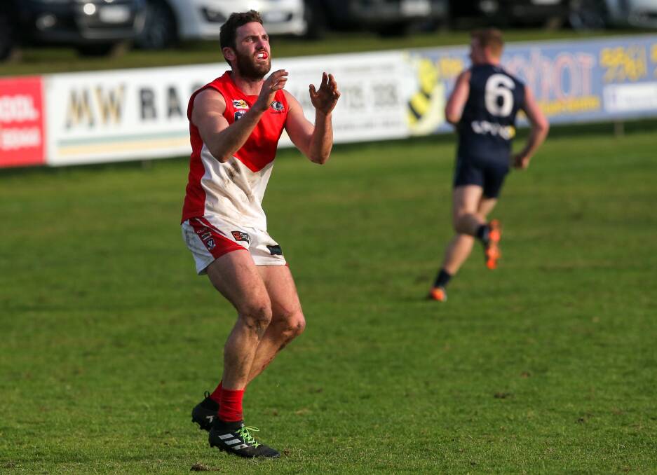 BACK IN: Roosters star James Hussey is back in South Warrnambool's line-up to take on Portland this Saturday as the Roosters strive for their first win at Hanlon Park.