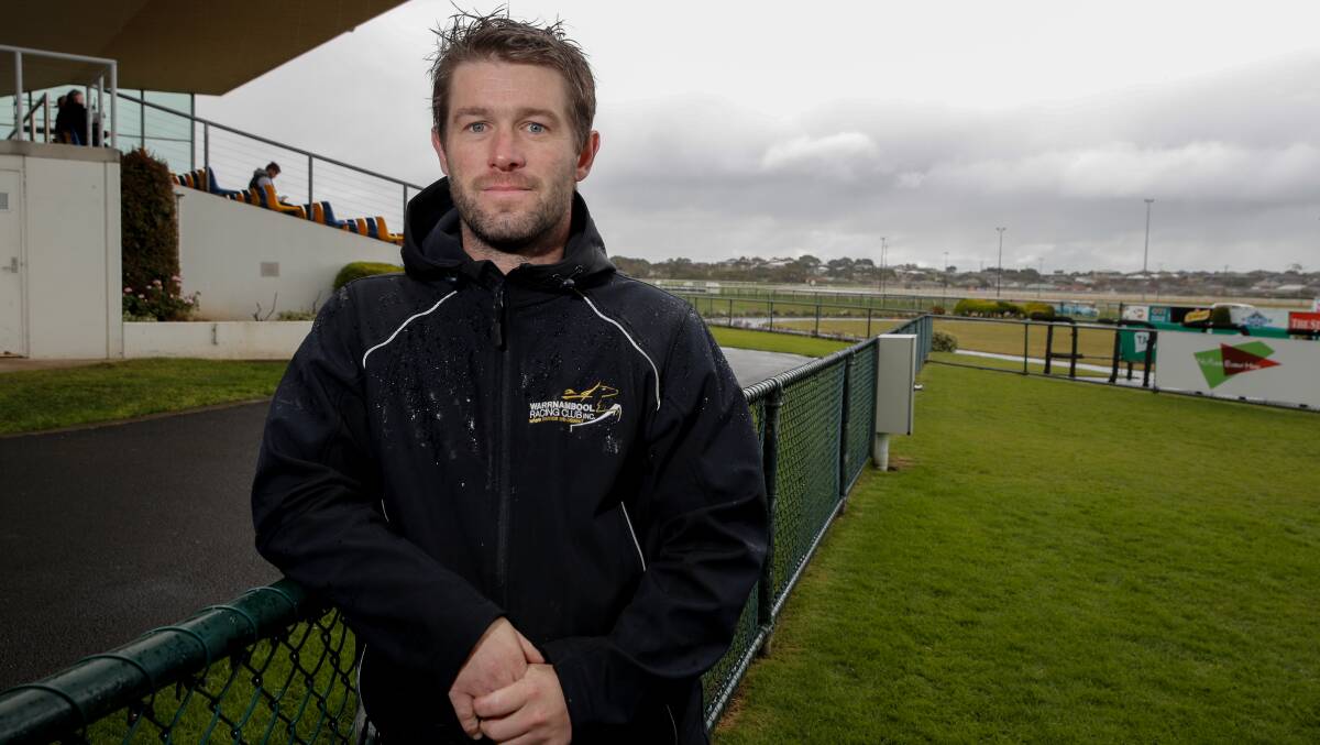 SWAP: Warrnambool track manager Daniel Lumsden says bug damage has forced the club to move its Tuesday meeting. Picture: Rob Gunstone