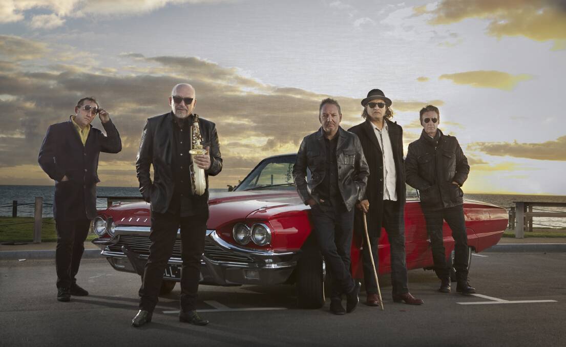 STAYING THE COURSE: The Black Sorrows, with Joe Camilleri out front, will play at the Port Fairy Folk Festival this weekend. They are among our must-see acts at the festival.  