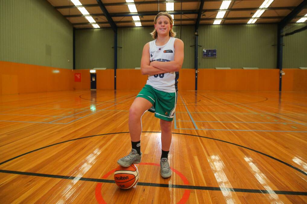SHOOTING HOOPS: Warrnambool's George Stevens has been selected in the Vic country basketball team for the Southern Cross Challenge in Melbourne on Friday. 