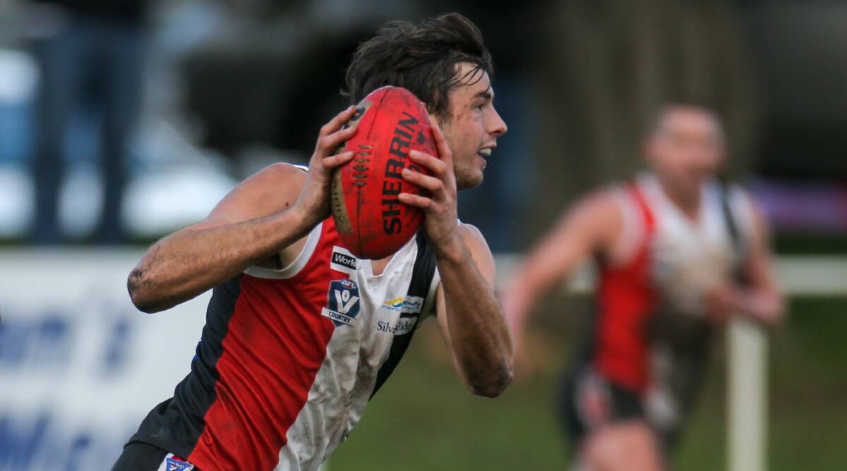 IN FORM: Jeremy Hausler was one of Koroit's best against Portland on Saturday.