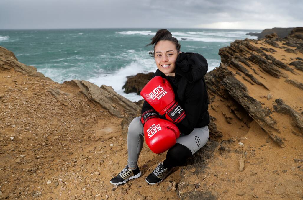Showdown: Professional boxer Neekz Johnson is chasing victory at War in the 'Bool  
 on Saturday night. Picture: Rob Gunstone