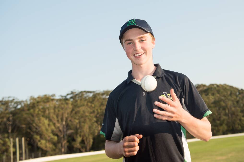 DEBUTANT: Dunkeld export Lachie Field will make his VPC second XI debut for Geelong on Saturday. Picture: Cricket Australia