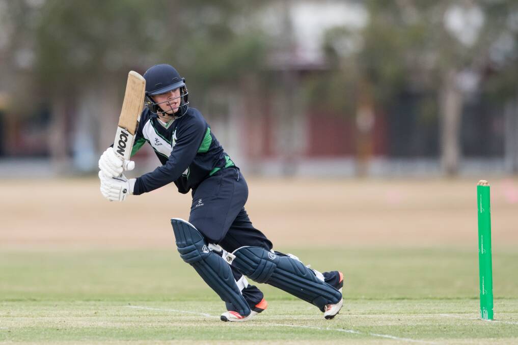 IN THE RUNS: Tommy Jackson is settling into Victoria Premier Cricket. He made 71 and 13 in his first two second XI matches for Geelong. Picture: Cricket Australia