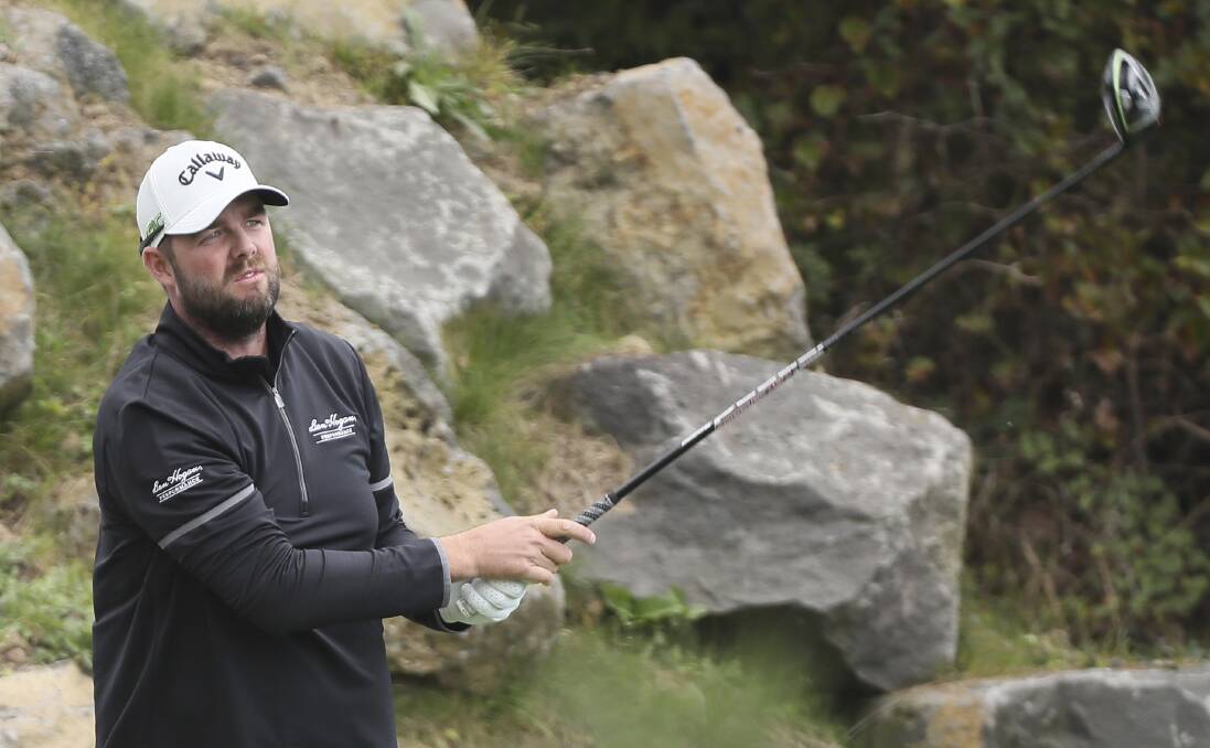 SO CLOSE: Warrnambool export Marc Leishman finished second at the inaugural CJ Cup in South Korea. Picture: AP