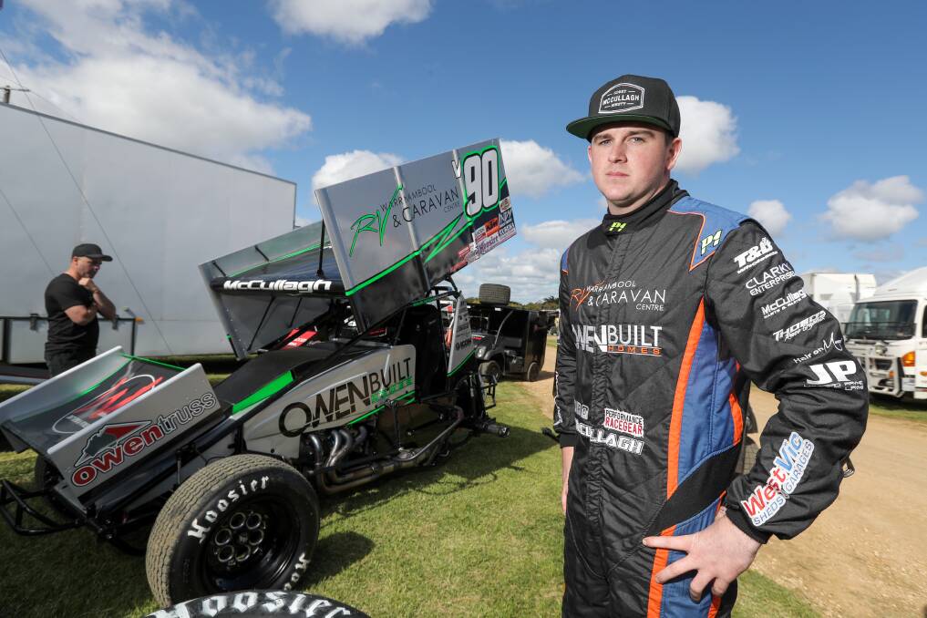 TOP PERFORMER: Warrnambool's Corey McCullagh regularly makes A-Main races. Picture: Rob Gunstone
