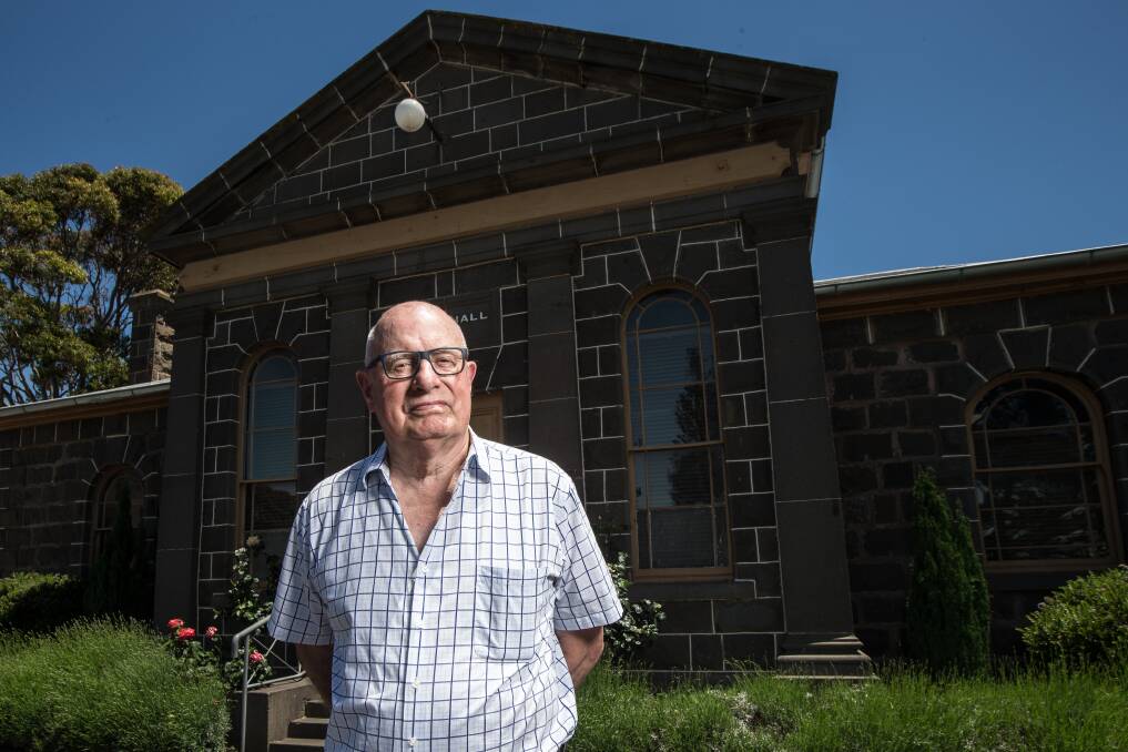 Portland resident Graeme Firth has a passion for history. He wants to see the south-
west celebrate the arrival of Edward Henty in Portland Bay in 1834.  Picture: Christine Ansorge
