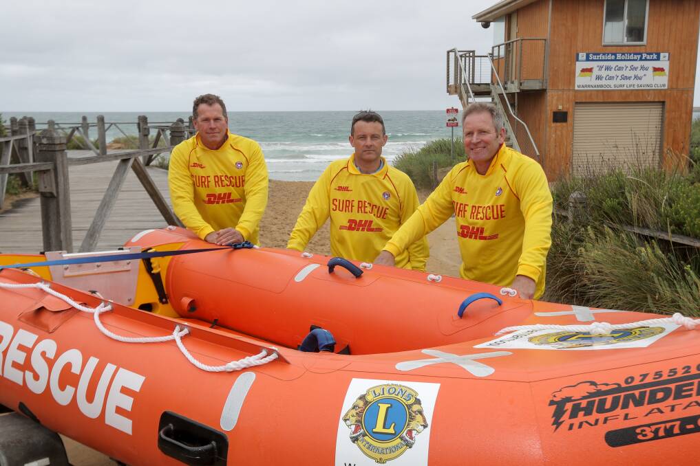 A $5000 funding boost will enable the Port Fairy, Port Campbell and Warrnambool Surf Lifesaving clubs to buy new rescue equipment, as well as first aid and medical supplies.