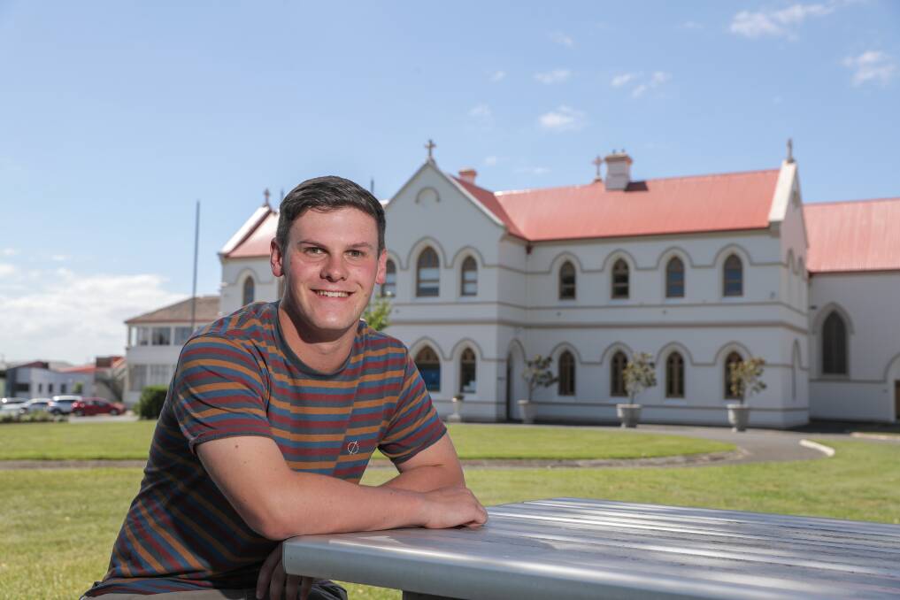 Achievement: Emmanuel College student Jacob Pope is aiming for a career in medicine after being named the school's 2017 dux. Picture: Rob Gunstone